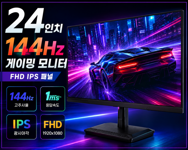 한성컴퓨터 TFG24F14P2 FHD IPS 144Hz 게이밍 모니터 특징과 장단점 정리
