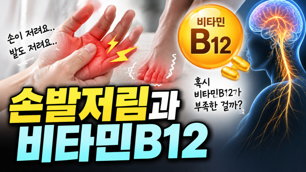 손발저림과 비타민B12