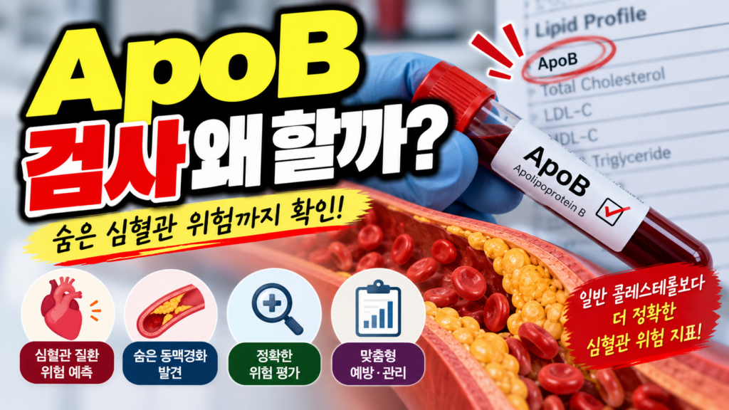 ApoB 검사 왜 할까?