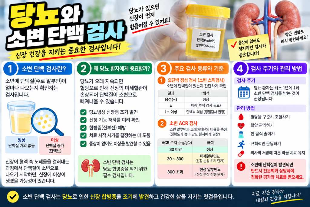당뇨 소변 알부민 검사가 필요한 이유