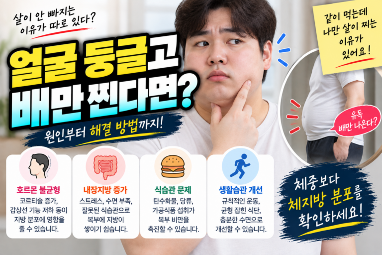 쿠싱증후군 얼굴이 둥글고 배가 찌는 이유 1 쿠싱증후군 얼굴이 둥글고 배가 찌는 이유
