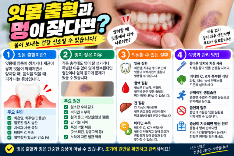 괴혈병 잇몸 출혈과 멍이 잦아지는 이유 9 괴혈병 잇몸 출혈과 멍이 잦아지는 이유