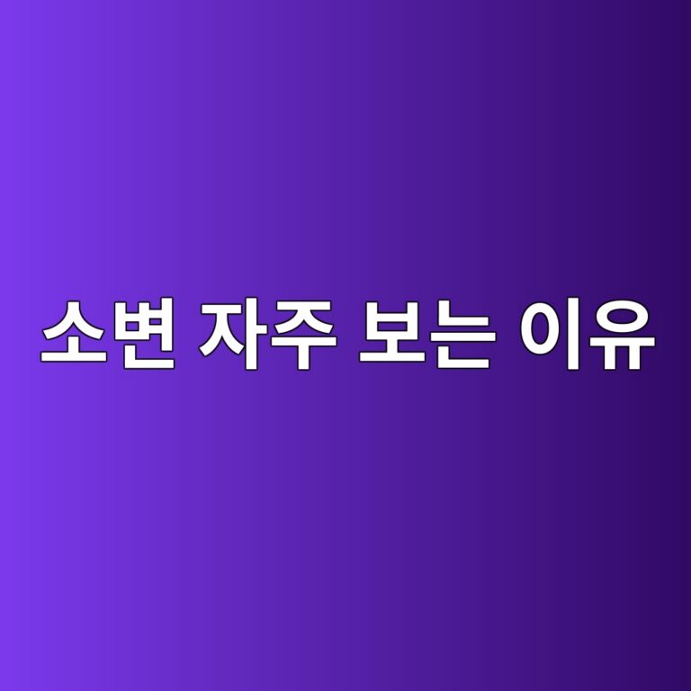 소변을 자주 보는 이유는? 물 섭취부터 혈당·방광 문제까지 확인할 원인 8 ec868cebb380 ec9e90eca3bc ebb3b4eb8a94 ec9db4ec9ca0 1788268579