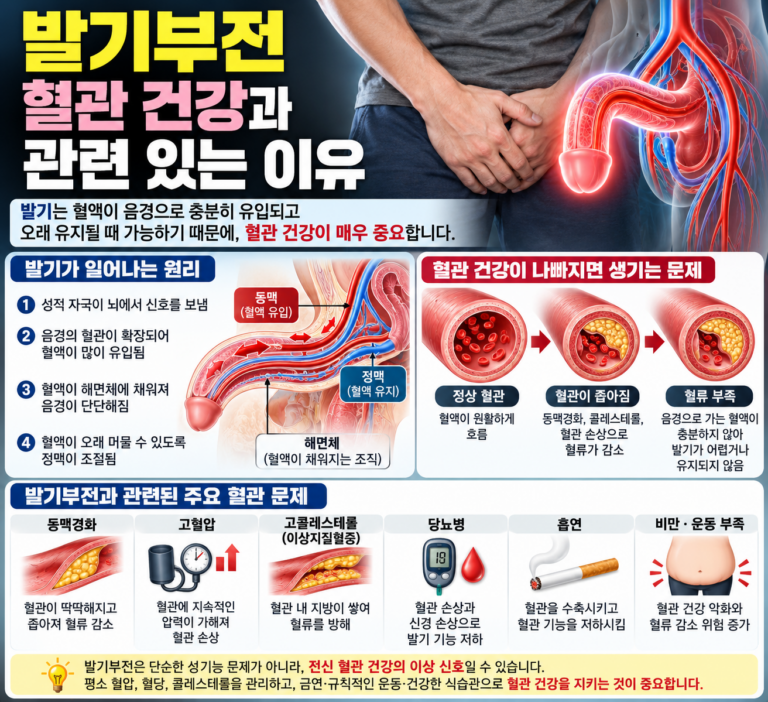 발기부전 혈관 건강과 관련 있는 이유 12 발기부전 혈관 건강과 관련 있는 이유