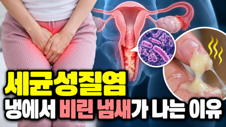 세균성질염 냉에서 비린 냄새가 나는 이유
