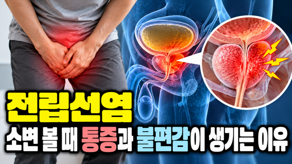 전립선염 소변 볼 때 통증과 불편감이 생기는 이유 1 전립선염 소변 볼 때 통증과 불편감이 생기는 이유