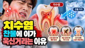 치수염 찬물에 이가 욱신거리는 이유
